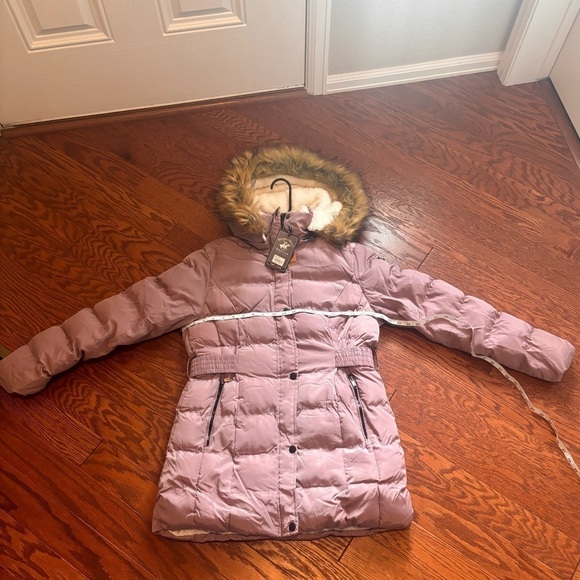 Beverly Hills Polo Club women’s coat with belt. XL. NWT! - Picture 3 of 10